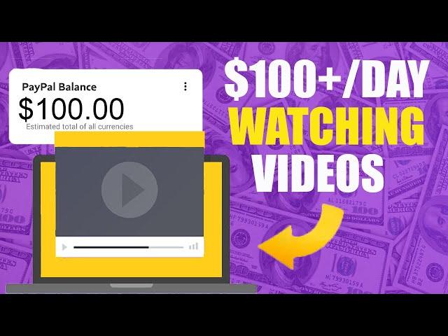 New WEBSITE Pays $100+ Per Day Watching Videos (Work From Home 2023)