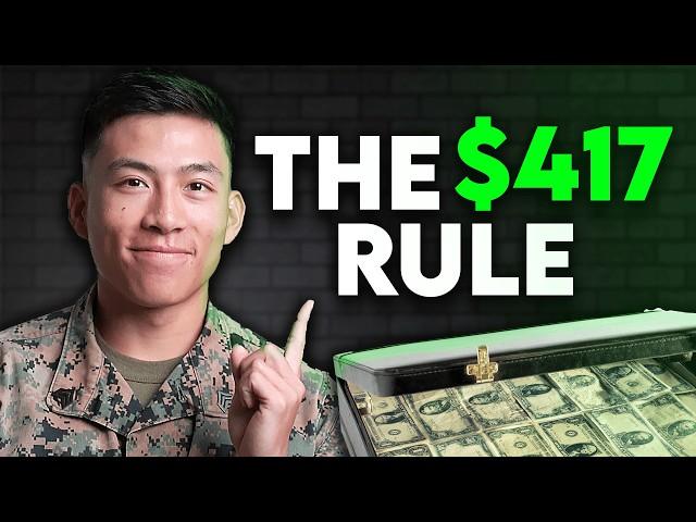 Do THIS to Save Your First $10,000 In The Military