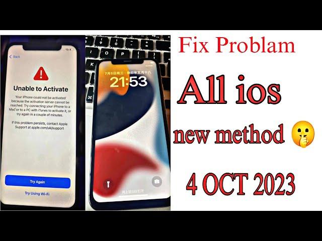 How to Fix | Unable to activate iphone  A to Z Problam Fix Full video new OCT 2023