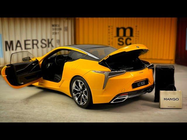 2022 Lexus LC 500 by Autoart | 1/18 Diecast Car Model | Cinematic Video