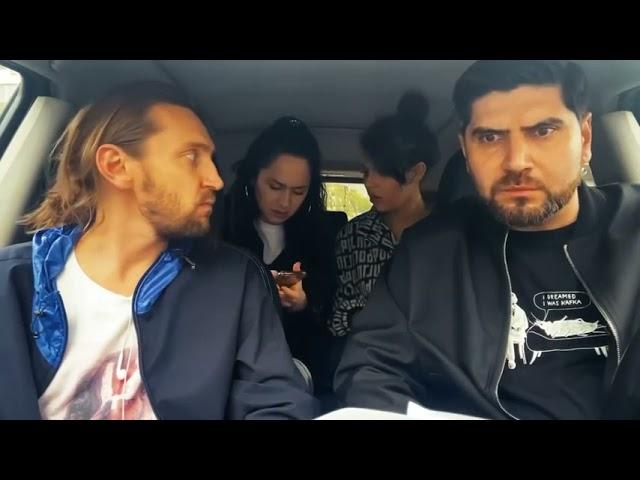 Куда мы едем? Актеры дубляжа в машине