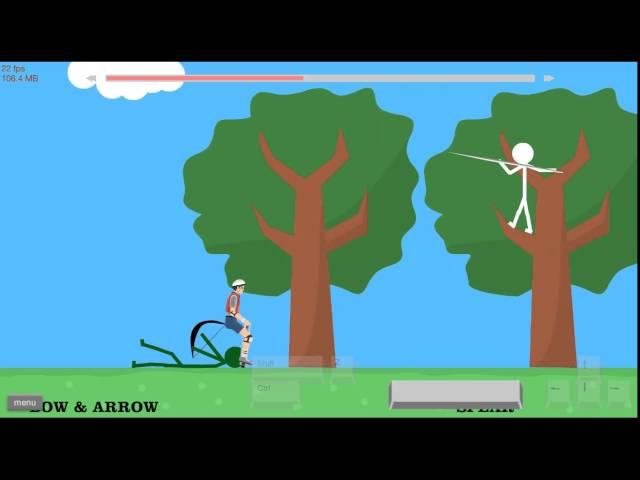 Happy Wheels - StickMan Pogo Fight 2