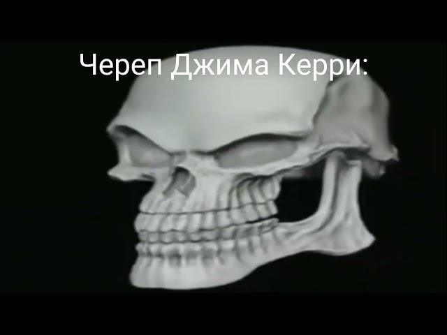 Череп крутится мем + жмых-версия