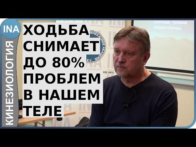 Правильная ходьба решает до 80% всех проблем в нашем теле. Кинезиология. Германия