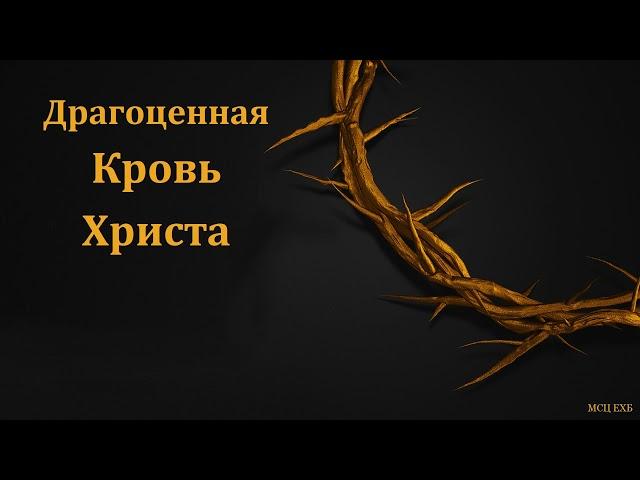 "Драгоценная Кровь Христа". Н. С. Антонюк. МСЦ ЕХБ