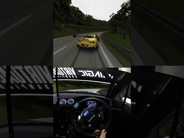 1000hp Nissan R35 GTR Touge Drifting #shorts