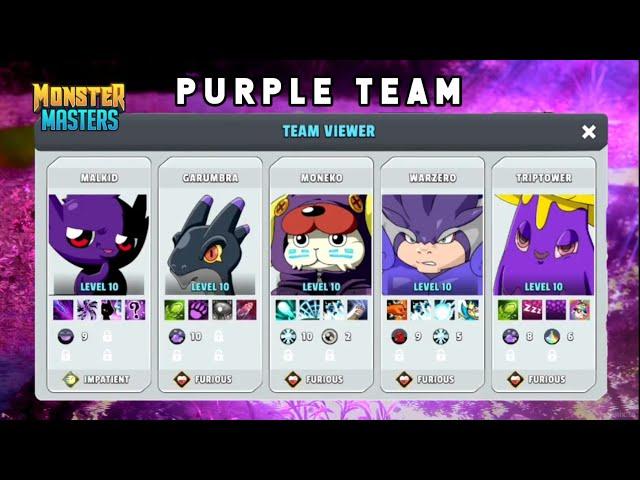 Play the Purple Team | Monster Masters Gameplay