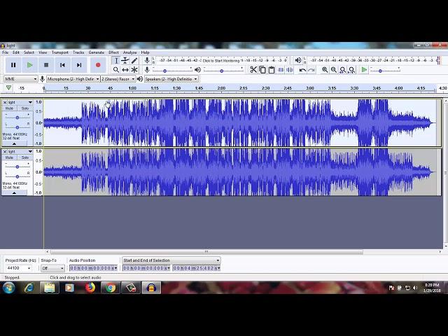 How to Remove Vocals From a Song Using Audacity