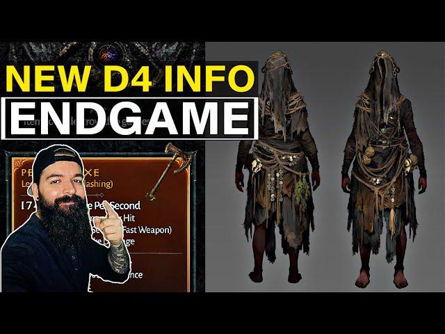 DIABLO 4 INFO | ENDGAME DECEMBER BLOG UPDATE - LIVE NEWS TWITCH REACTION @BLUDDSHED