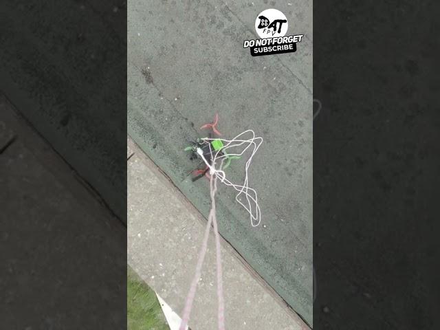 FPV worst crash and best rescue with stick cam and a mavic pro