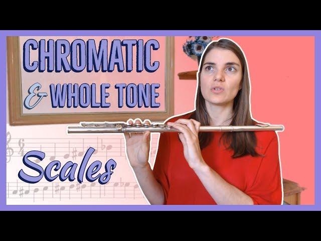 How to play chromatic and whole tone scales