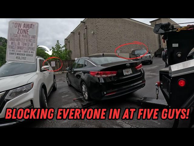 "Their Signage Isn't Clear!" | Five Guys Illegal Park