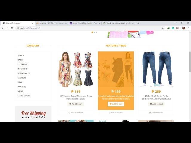 E-Commerce System Source Code PHP | 2021 Complete System