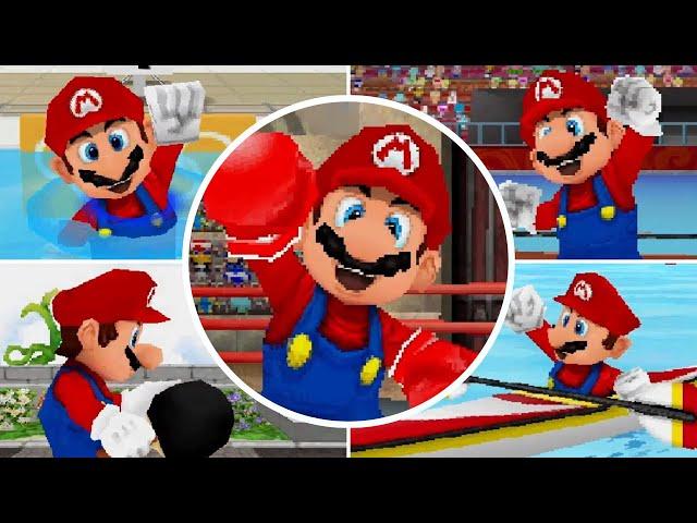Mario & Sonic at the Olympic Games [DS] - All Events (Mario Gameplay)