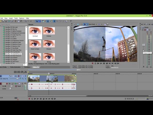 Как улучшить видео в Sony Vegas Pro? Базовые советы