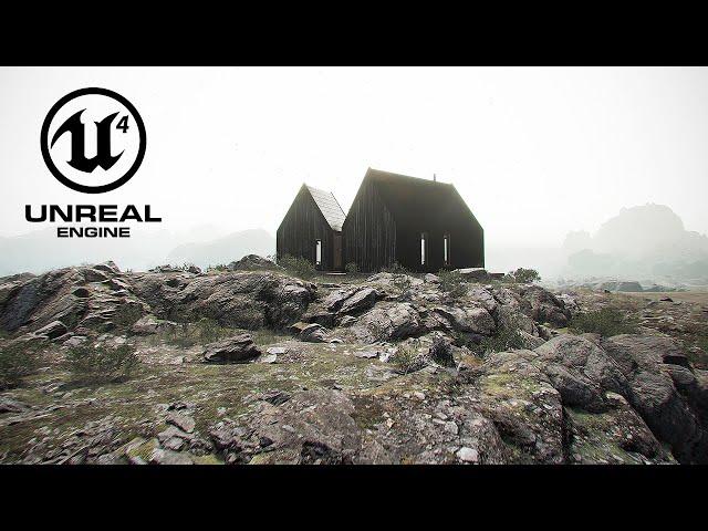 Архитектурная визуализация в UNREAL ENGINE. CINEMATIC. UNREAL ENGINE 4