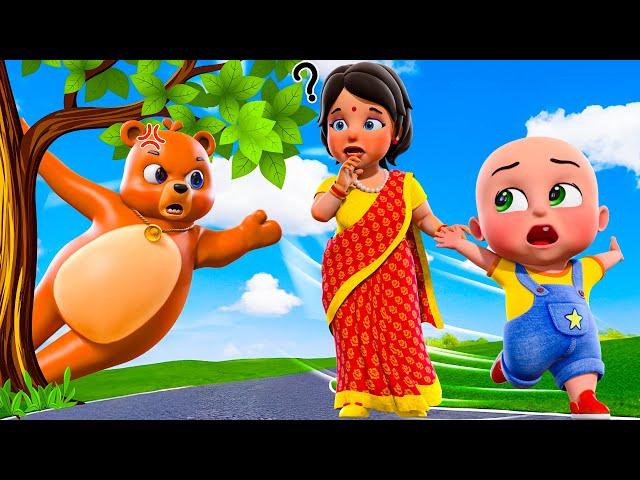 Re Mama Re Mama | कालू मदारी आया | Hindi Rhymes And Baby Songs | Hindi Balgeet | Jugnu kids