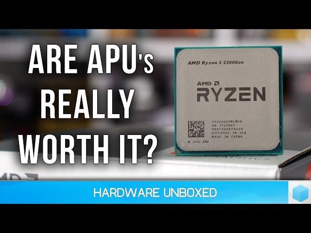 Ryzen 2200G & 2400G vs. Core i3-8100 with Second Hand Graphics Cards