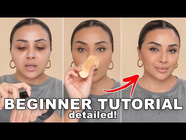 EXTREMELY DETAILED Makeup Tutorial for BEGINNERS!