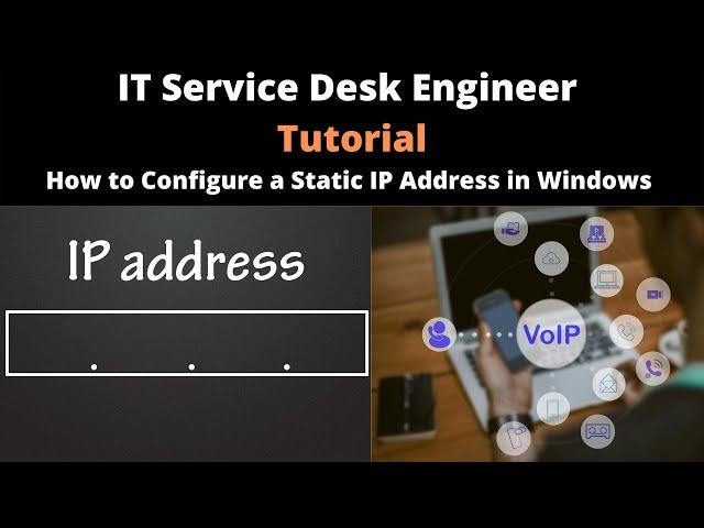 How to Configure a Static IP Address in Windows Servers | How to configure static IP address