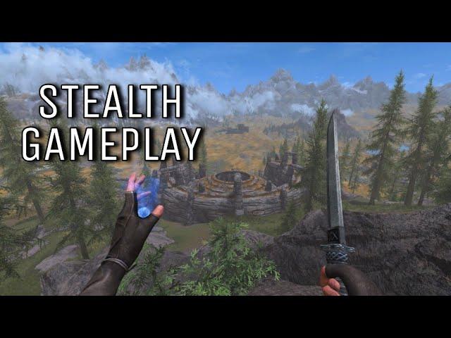 Skyrim Craziest Stealth Kills (Silent Moons Camp)