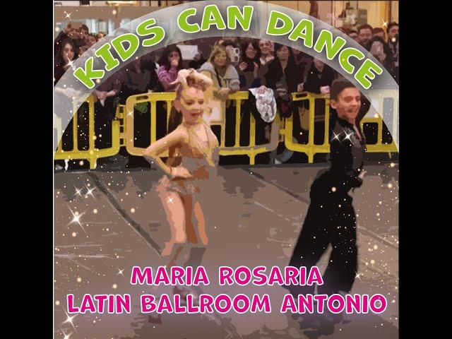 Latin Ballroom Antonio & Maria Rosaria [KIDS CAN DANCE] HD