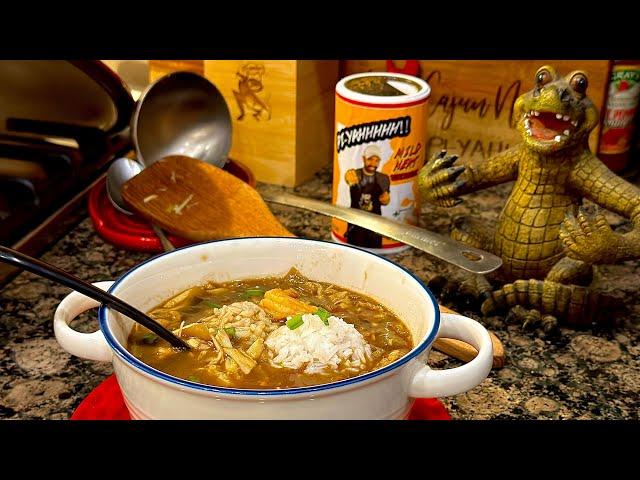 Cajun Ninja Seafood Gumbo From Scratch