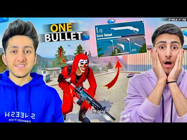 One Bullet Challenge With Sunny In Lone Wolf- Garena Free Fire