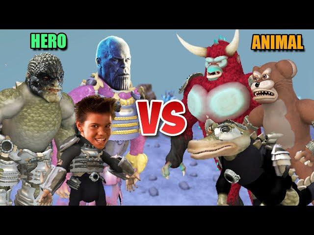 Hero vs Animal Battles [S4] | SPORE