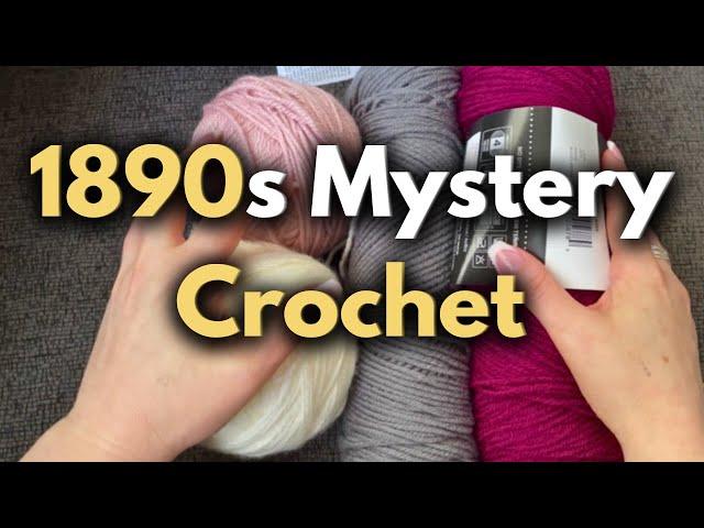 Would You Make This 1890s Mystery Crochet Pattern? Just Vintage Crochet