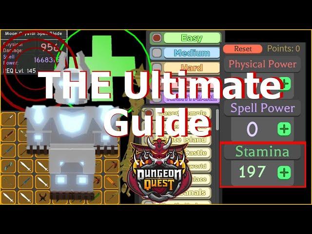 THE Ultimate Dungeon Quest Guide |Tips & More|