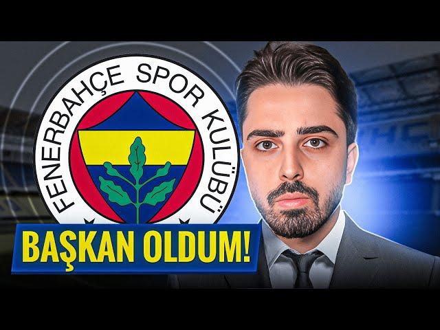 FENERBAHÇE BAŞKANI OLDUM! // FC 24 KARİYER MODU