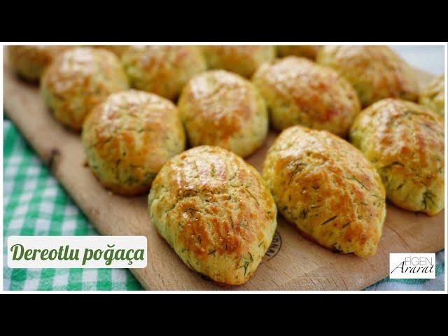 So yummy! No yeast! Dill pastry in 10 minutes/ Figen Ararat