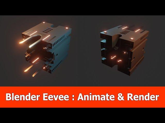 Blender Eevee Tutorial: Animation and Render