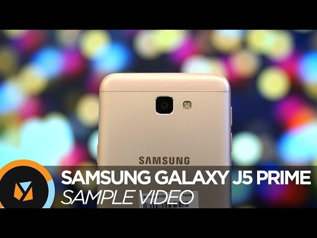 Samsung Galaxy J5 Prime Sample Video