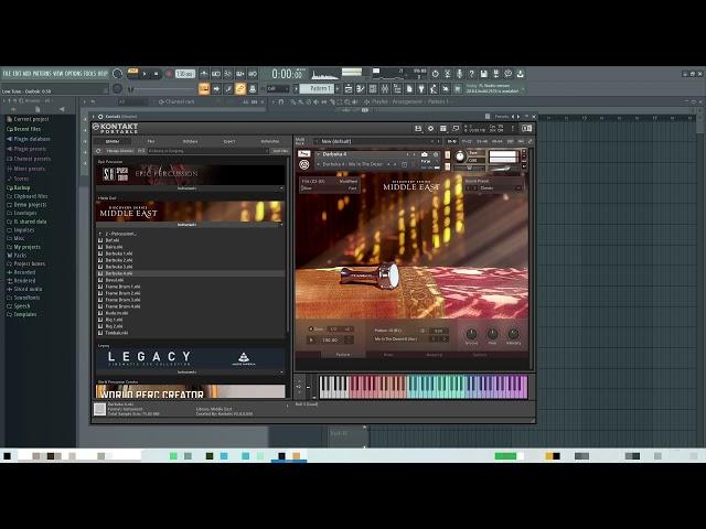 Native Instruments - Discovery Series Middle East - KONTAKT library - sound check (no talking)