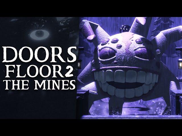 ROBLOX - DOORS - Floor 2 The Mines - Full Walkthrough