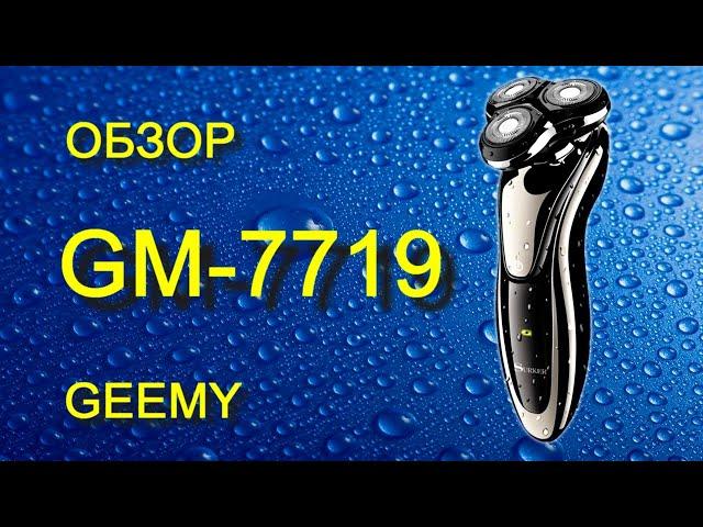 Overview of Electric Shavers GM-7719 from GEEMY