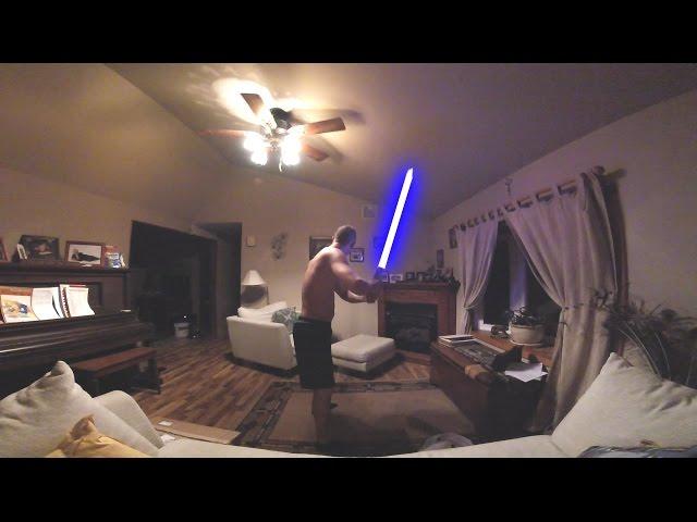 Sony Vegas 13 Star Wars Lightsaber FX Test