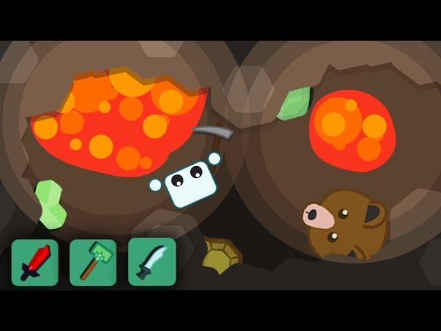 Starve.io New Awesome Starveio Ideas! (Lava cave, Emerald weapons & Others)