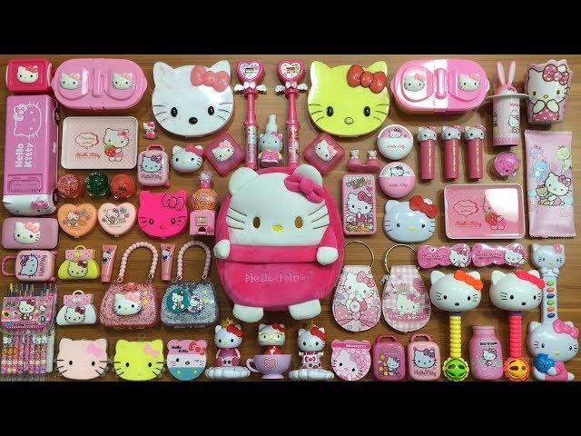 Special Series Pink Hello Kitty Slime | Mixing Too Many Things into Slime | Satisfying Video