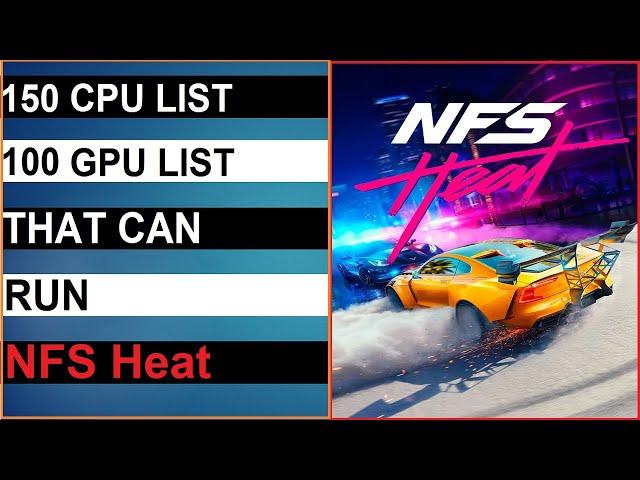 Can Your PC Run Need for Speed Heat - Minimum System Requirement Explain