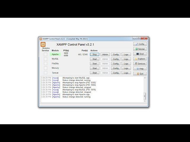 XAMPP | How to setup XAMPP Apache Port Number