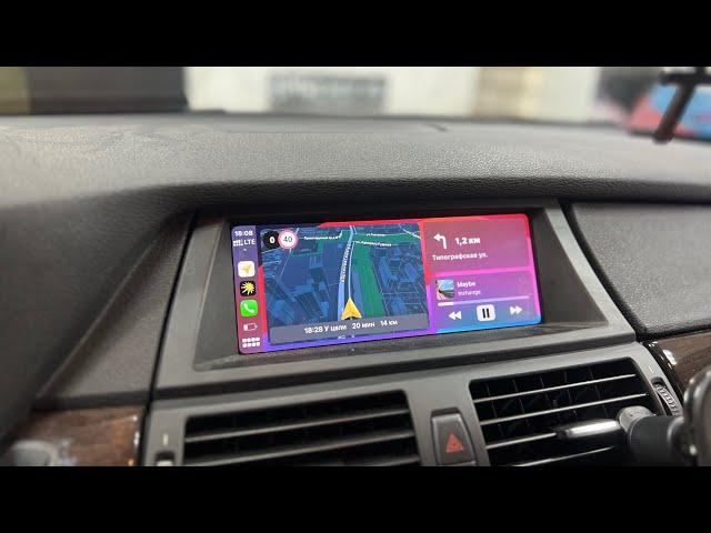 CarPlay BMW E70 CIC