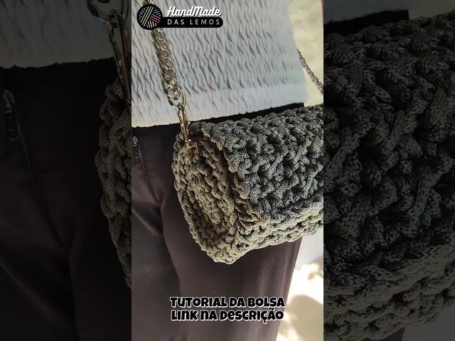  Crochet Tube Bag – Elegance and Style in Every Stitch!  #CrochetBag #EasyCrochet #diyfashion