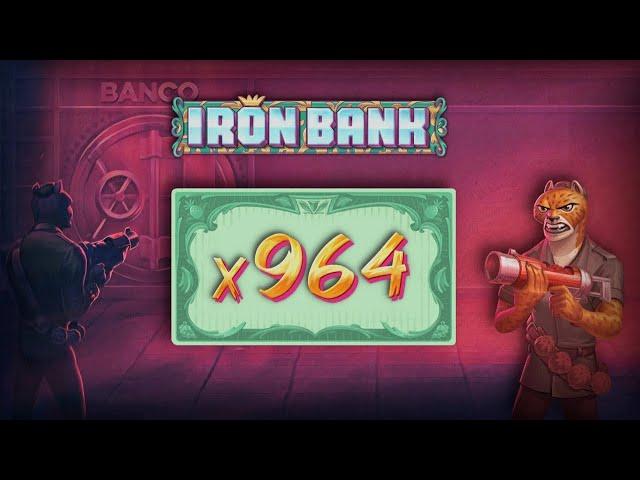 Заносы Недели.Iron Bank.TOP WINS CASINO