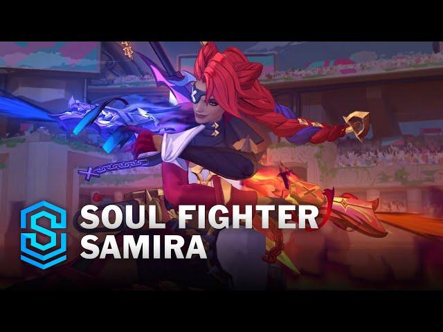 Soul Fighter Samira Wild Rift Skin Spotlight