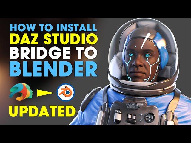 DAZ to Blender Bridge ~ How to Install Plugin and Send your Character to Blender from DAZ Studio