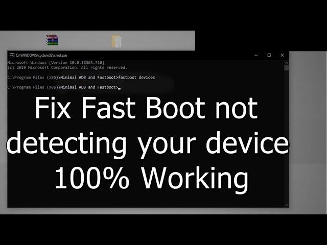 How to Fix Fastboot device not detected - Fastboot Waiting for device fixed 2022