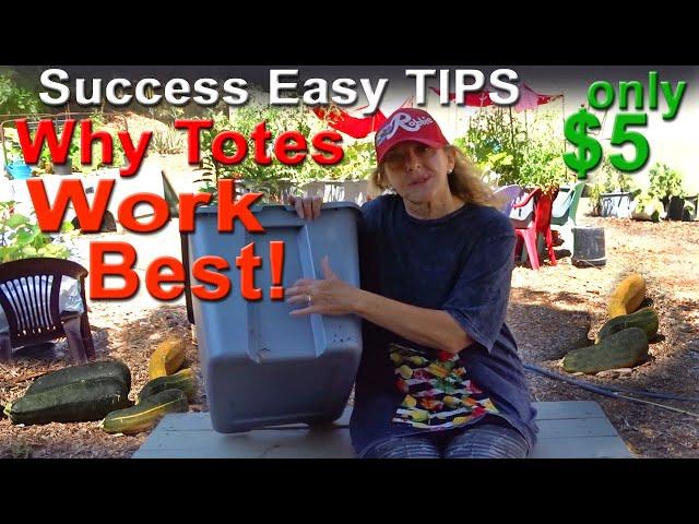 COMPLETE Guide How to Build a Raised Bed Garden On a Budget-GROW Vegetables Tote Container Gardening